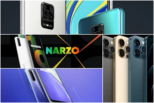 smartphones launched in 2020 year ender 2020 best smartphones in 2020 popular smartphones in 2020 Vivo oppo redmi note 9 iPhone oneplus samsung galaxy