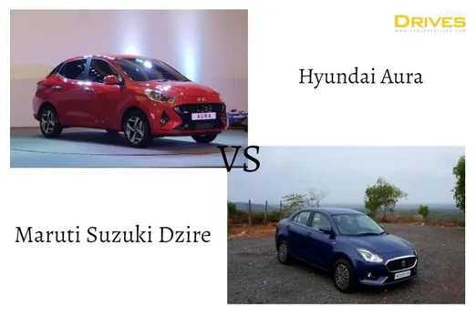 Hyundai Aura Vs Maruti Suzuki Dzire: engine, power, features comparison