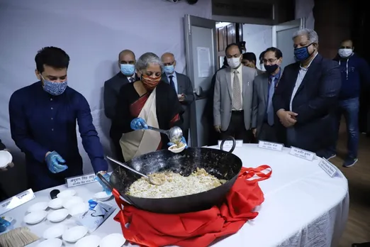 Halwa Ceremony ahead Budget 2021 finance minister nirmala sitharaman to host halwa ceremony ahead budget