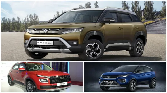 2022 Brezza vs Hyundai Venue vs Tata Nexon