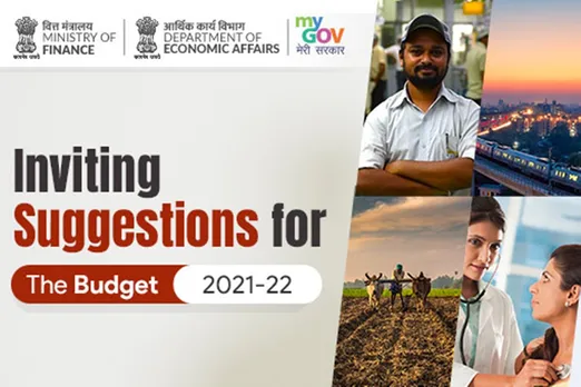 budget 2021-22, become a part of Union Budget 2021, suggestions for budget 2021-22