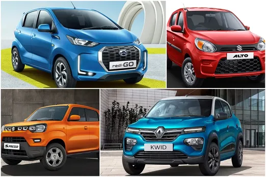 car buying on diwali, most affordable cars in india, cars under 4 lakh rupee, renault kwid, datsun redi-go, maruti suzuki alto, maruti suzuki s-presso