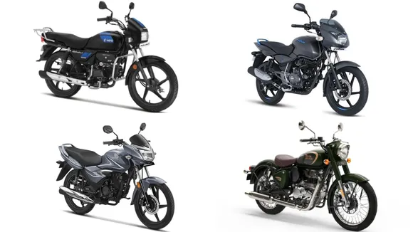 Top 10, selling, motorcycles, September, Hero Splendor, Honda CB Shine, Bajaj Pulsar, Hero HF Deluxe, Bajaj Platina, TVS Apache, Hero Glamour, Honda CB Unicorn 150, Hero Passion, Royal Enfield Classic 350