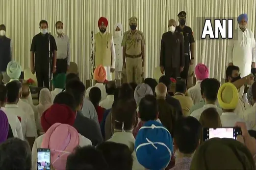 First Cabinet expansion of Charanjit Singh Channi-led Punjab government.