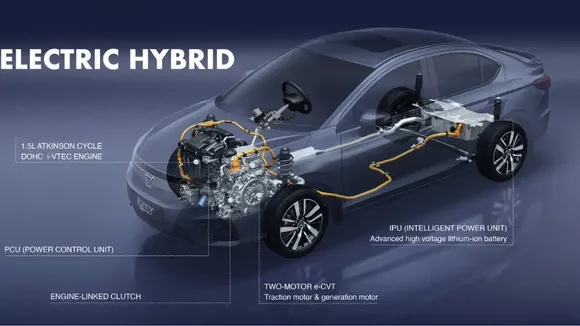 hybrid system vs petrol engine