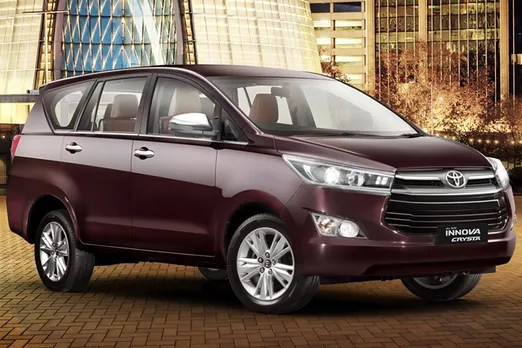 BS-VI Toyota Innova Crysta Bookings open, price starts from 15.36 lakh rupee, 2.8-litre diesel engine discontinued