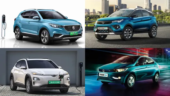 Top 5 Electric Cars sold in India in 2021: Nexon EV, MG ZS EV