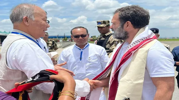 Rahul Gandhi, Imphal, Manipur relief camps, Manipur civil society, Churachandpur, Manipur Violence, मणिपुर, मेतेई, Meitei, कुकी, Kuki, मणिपुर हिंसा, राहुल गांधी मणिपुर दौरा, इंफाल, चुराचांदपुर, मणिपुर रिलीफ कैंप, मणिपुर राहत शिविर, कांग्रेस, Congress, मोदी सरकार, अमित शाह, Modi Govt, Amit Shah