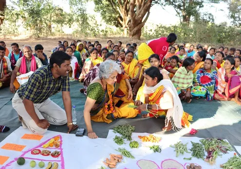 Nutri-gardens-organic-odisha-tribal-mssrf-chairperson-30stades
