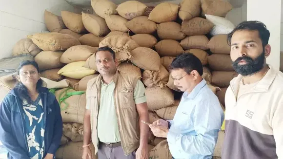 Rajnandgaon Illegal Dhan Kharidi Seized