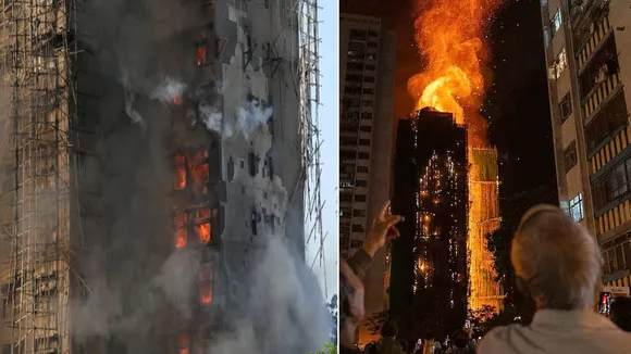 Honkong Building Fire