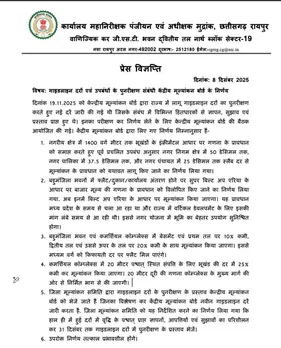 cg  land guidelines update