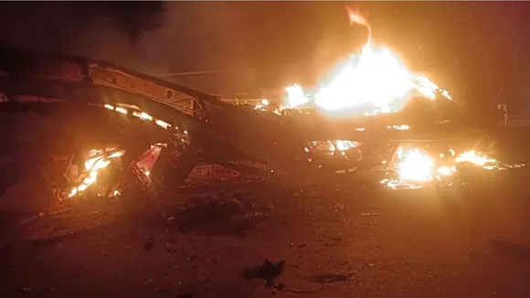 karnataka bus lorry accident