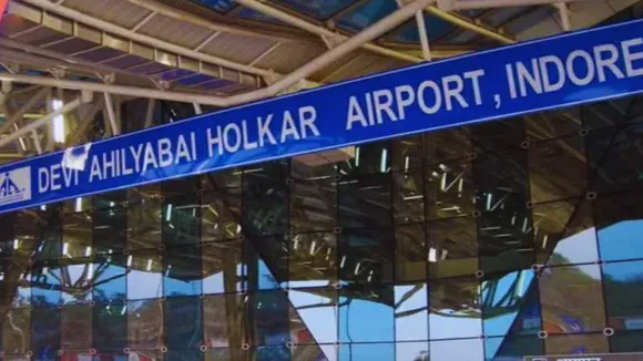 indore airport air india flight