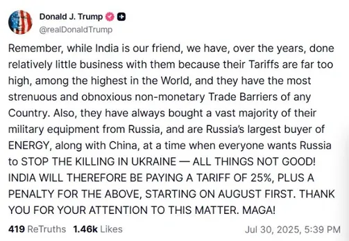 Trump post 1