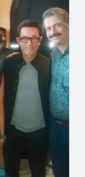 Aamir Khan with Chaitanya Padukone