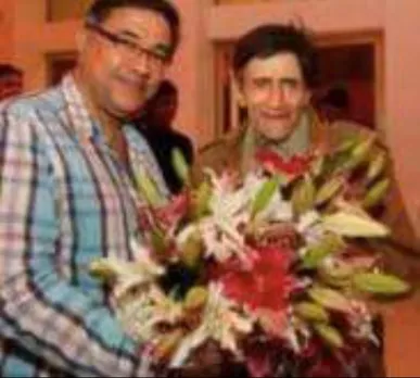 Suneel Darshan  and Dev Anand