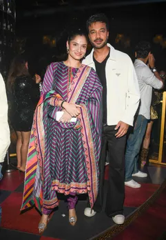 Ankita Lokhande with Husband Vicky Jain