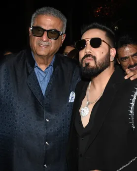Boney Kapoor With Mika Singh