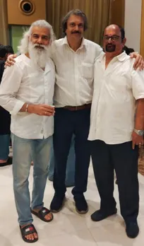 J D Majethia with ,Chaitanya Padukone and Raju Subramanian
