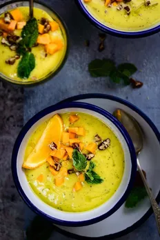 Mango Gazpacho (Chilled Mango Soup)
