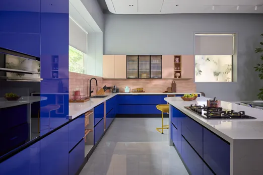 The Savour Zone- Steel modular kitchen