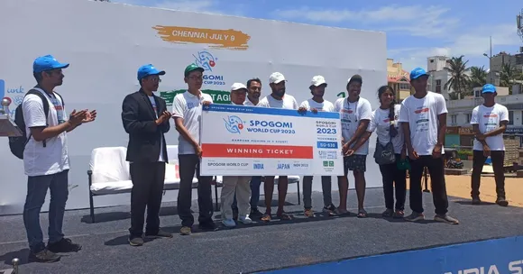 Out of 21 global teams, Chennai Super Klean stood sixth in the Spogomi World Cup 2023