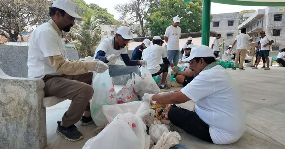On one Sunday in July 2023, Chennai Super Klean cleared 400 kg of trash and qualified for the final stage