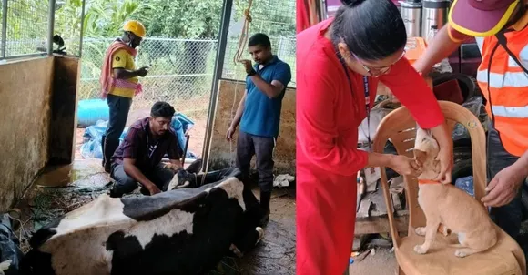 Permanent animal evacuation shelter in Wayanad