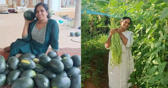 Sheeja found solace and hope in gardening.