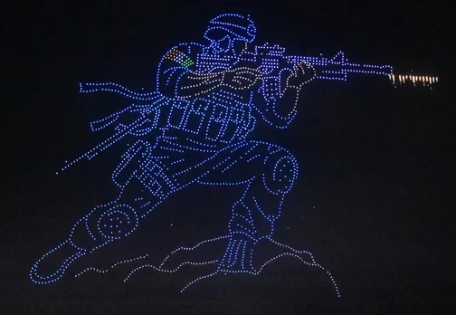 Mysuru Dussehra drone show