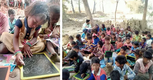 A majority of the families belong to the Musahar community in Bihar