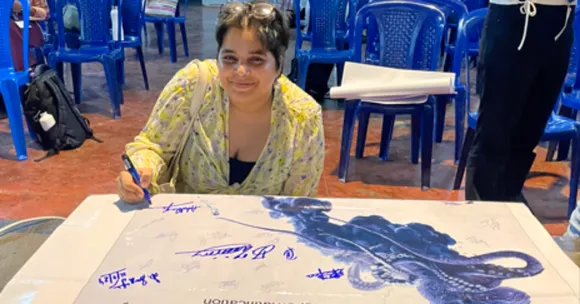 Ajay’s Generation Artivism brings young minds together — turning ideas, art, and emotion into global climate action.