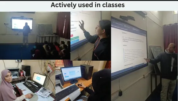 PadhaiwithAI being used in classrooms