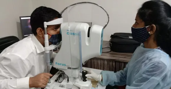 Forus Health’s 3Nethra device screens for eye diseases in five minutes — bringing affordable eye care to 75 countries.
