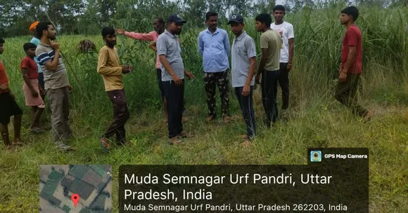 Advanced training includes GPS location capture to record the exact location of the animal