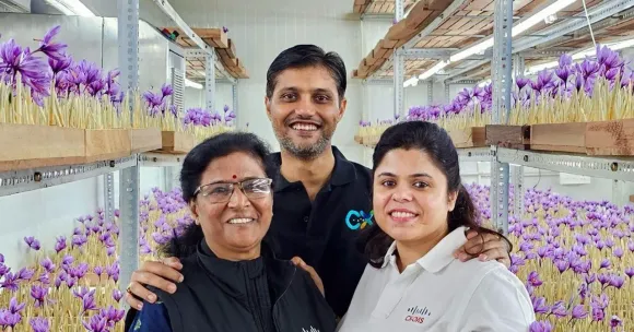 Shubha Bhatnagar saffron IoT farming