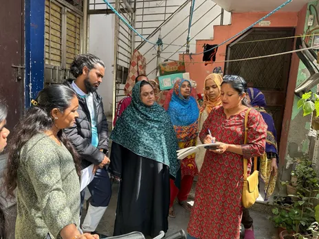 Terrace gardening initiative in New Delhi