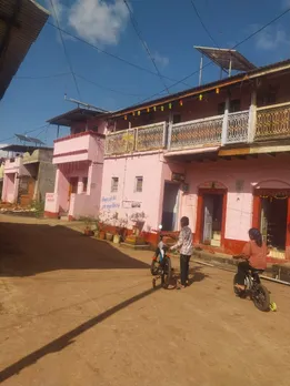 solar-powered village Maharashtra