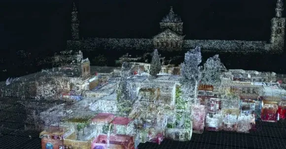 Drones and LIDAR scans create high-precision models of heritage sites for future restoration. Photograph: (Survey2plan)