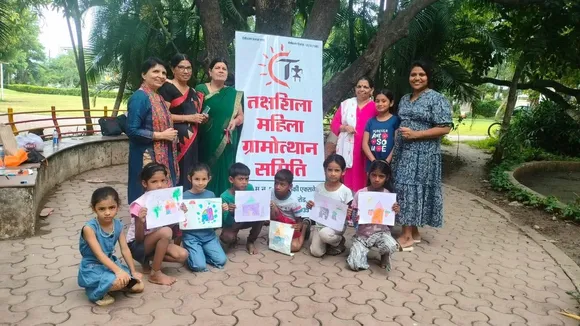 Maya Kaul started her NGO 'Takshashila' and began supplying essentials to anganwadis.