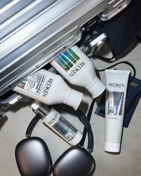 Hair care products like leave-in conditioner, shampoo and conditioner from hair care brand Redken