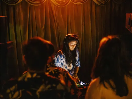 A woman mixes the beats and music to show the increasing number of female DJs in India and the volving DJ culture in India