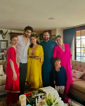 Sara Ali Khan with Saif Ali Khan and Kareena Kapoor Khan, presenting a case of a blended family with modern parenting in India