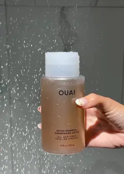 OUAI Detox Shampoo for wavy hair with oily scalp
