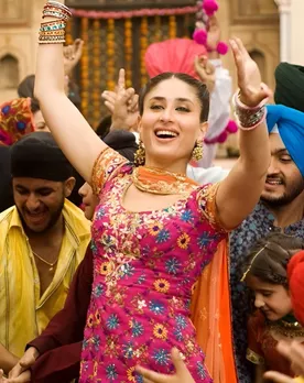 Kareena Kapoor Khan as Geet in Jab We Met, embodying the fearless optimism and self-assured charm that redefined 2000s Bollywood heroines.