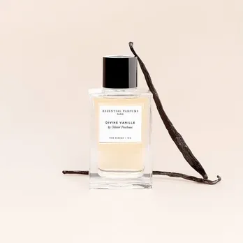Essential Perfumes Divine Vanilla perfume with vanilla sticks