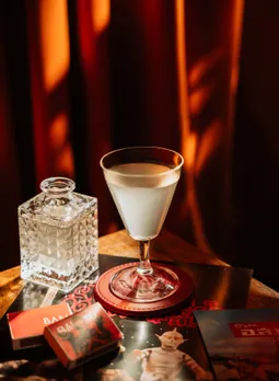 A picture of a white Thai drink to showcase the popularity of Asian influence in India and Asian food trends India with restaurants like Banng