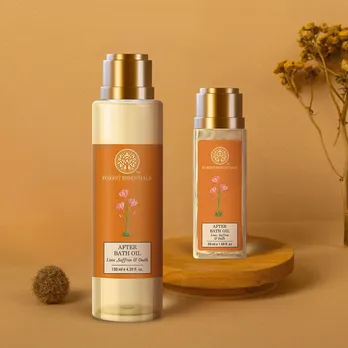 A picture of Forest Essentials body oil, a glowing skin essentials India