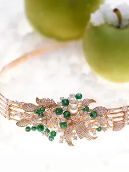 A jewellery piece, a choker necklace with diamonds and pearls, from Zoya that brings together modern Indian women and community